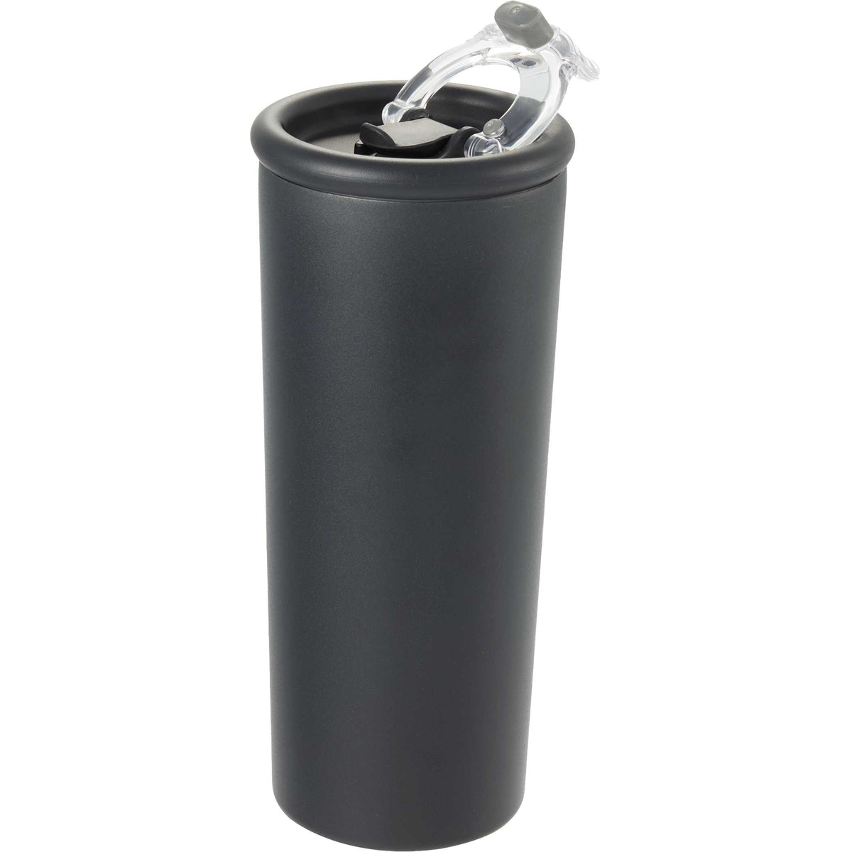 Custom Kyser Recycled Vacuum Tumbler w/ Straw 20oz - angle
