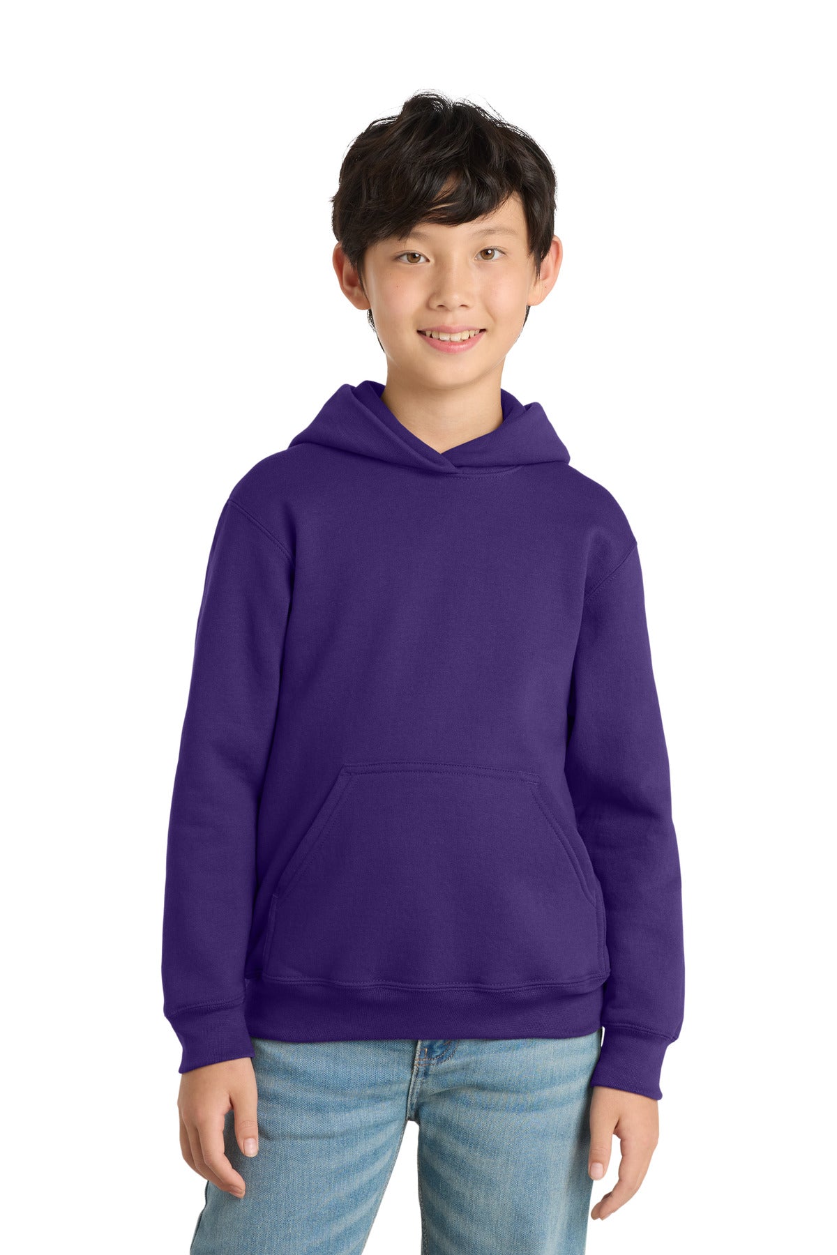 Port & Co Youth Core Fleece Pullover Hooded Sweatshirt PC78YH