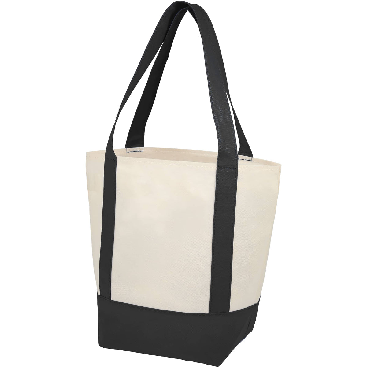 Custom Lighthouse Mini Non-Woven Tote - angle