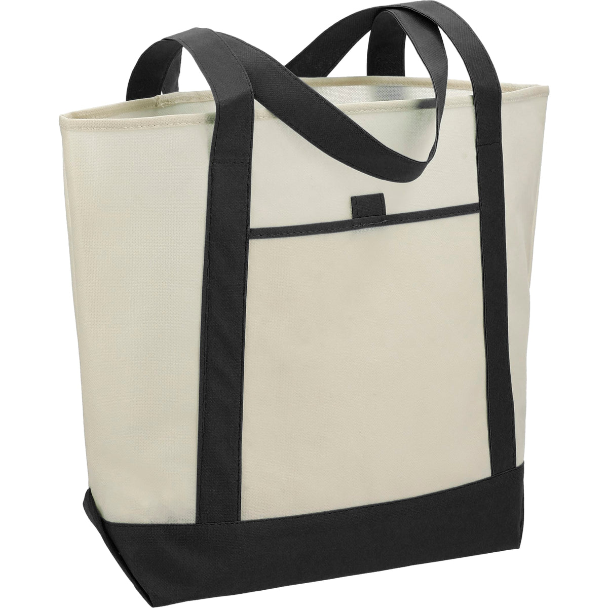 Custom Lighthouse Non-Woven Tote - angle
