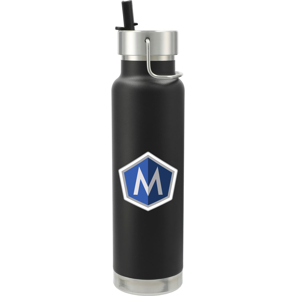 Custom Thor Copper Vacuum Insulated Bottle 25oz Straw Lid - decorated 1600-36BK