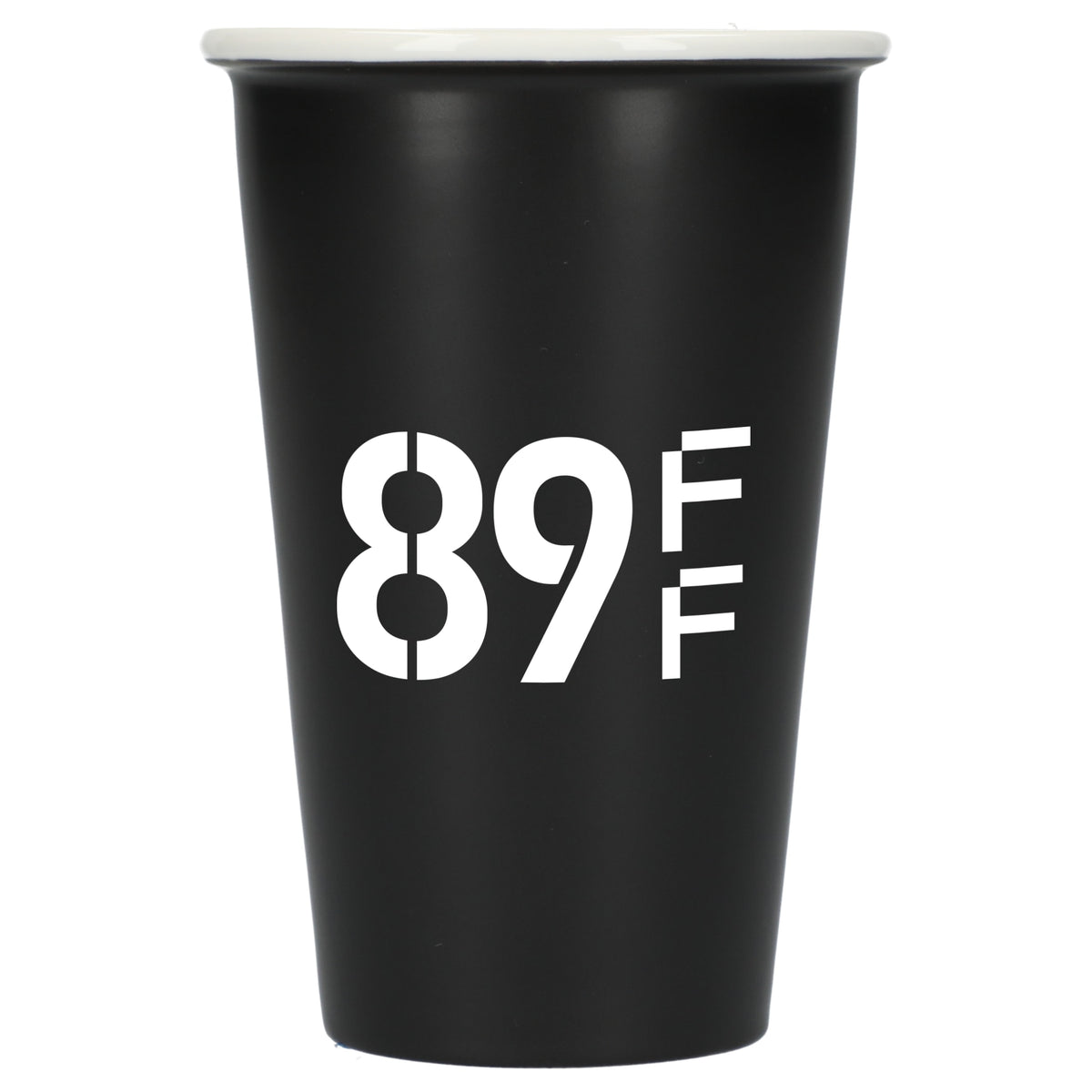 Custom I'm not a paper cup 10oz ceramic tumbler - decorated 1600-73BK