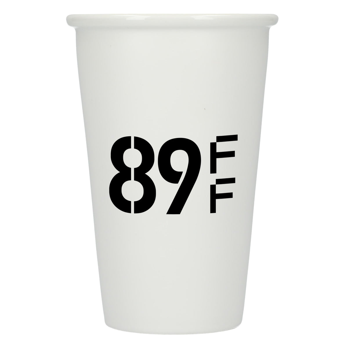 Custom I'm not a paper cup 10oz ceramic tumbler - decorated 1600-73WH