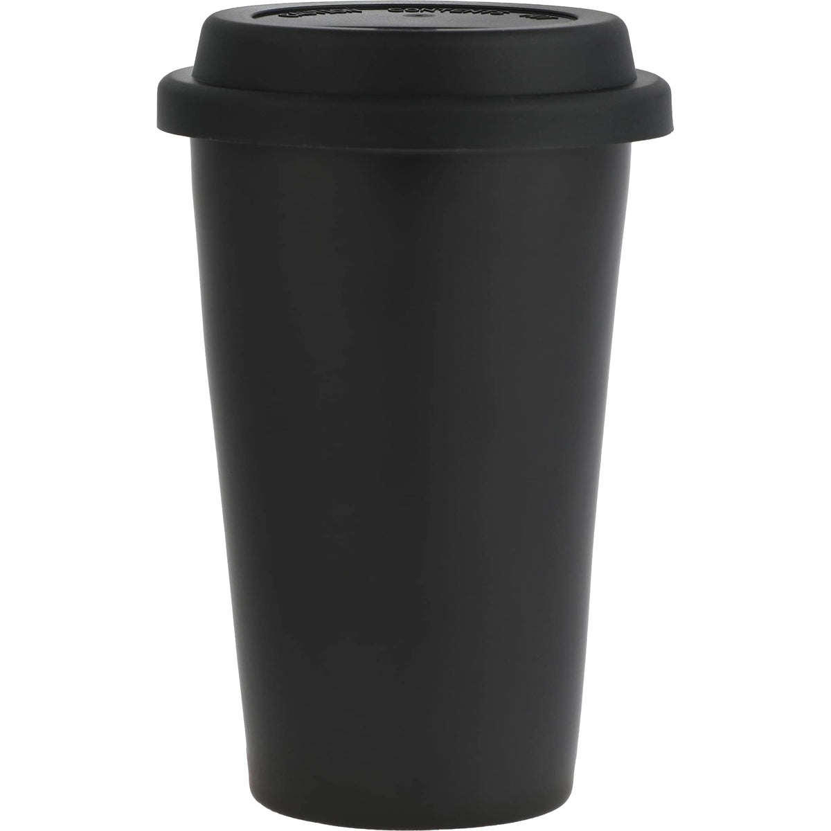 Custom I'm Not a Paper Cup 10oz Ceramic Tumbler w/ Lid - blank 1600-78BK