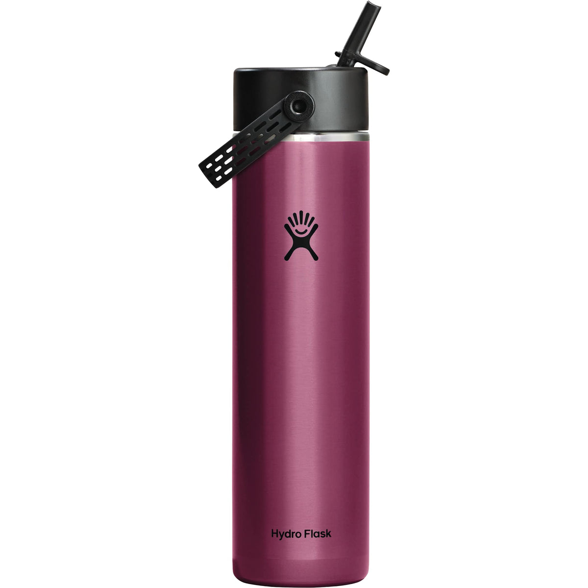 Custom Hydro Flask® Lightweight Bottle w/ Straw Lid 24oz - back