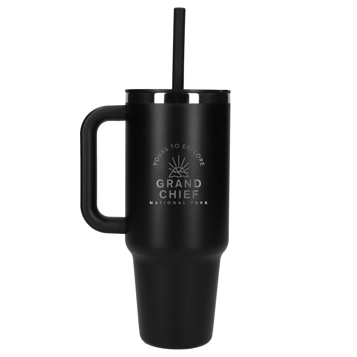 Custom Hydro Flask® All Around Travel Tumbler 40oz - decorated 1601-99BK