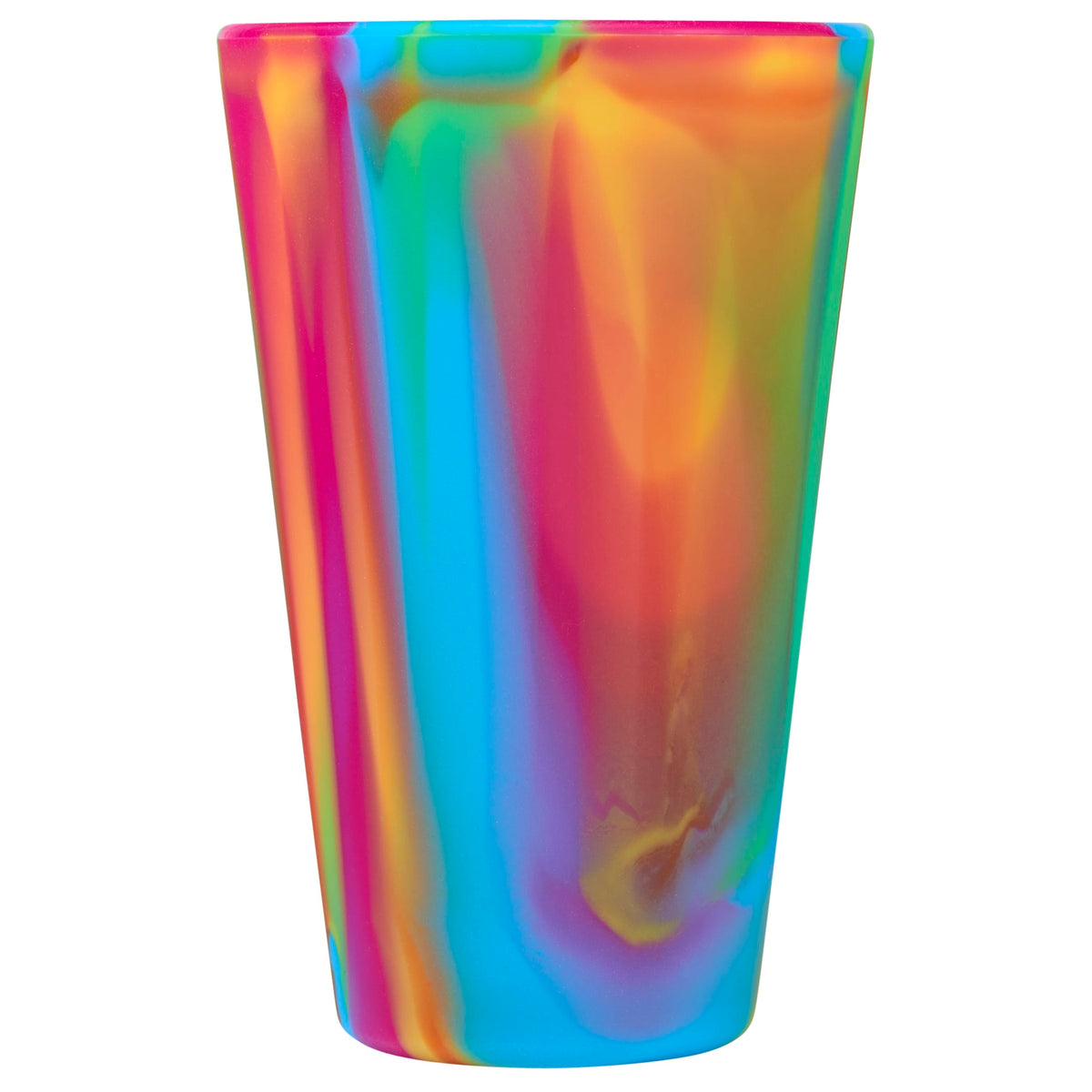 Custom Silipint Original Silicone Pint Glass 16oz - angle