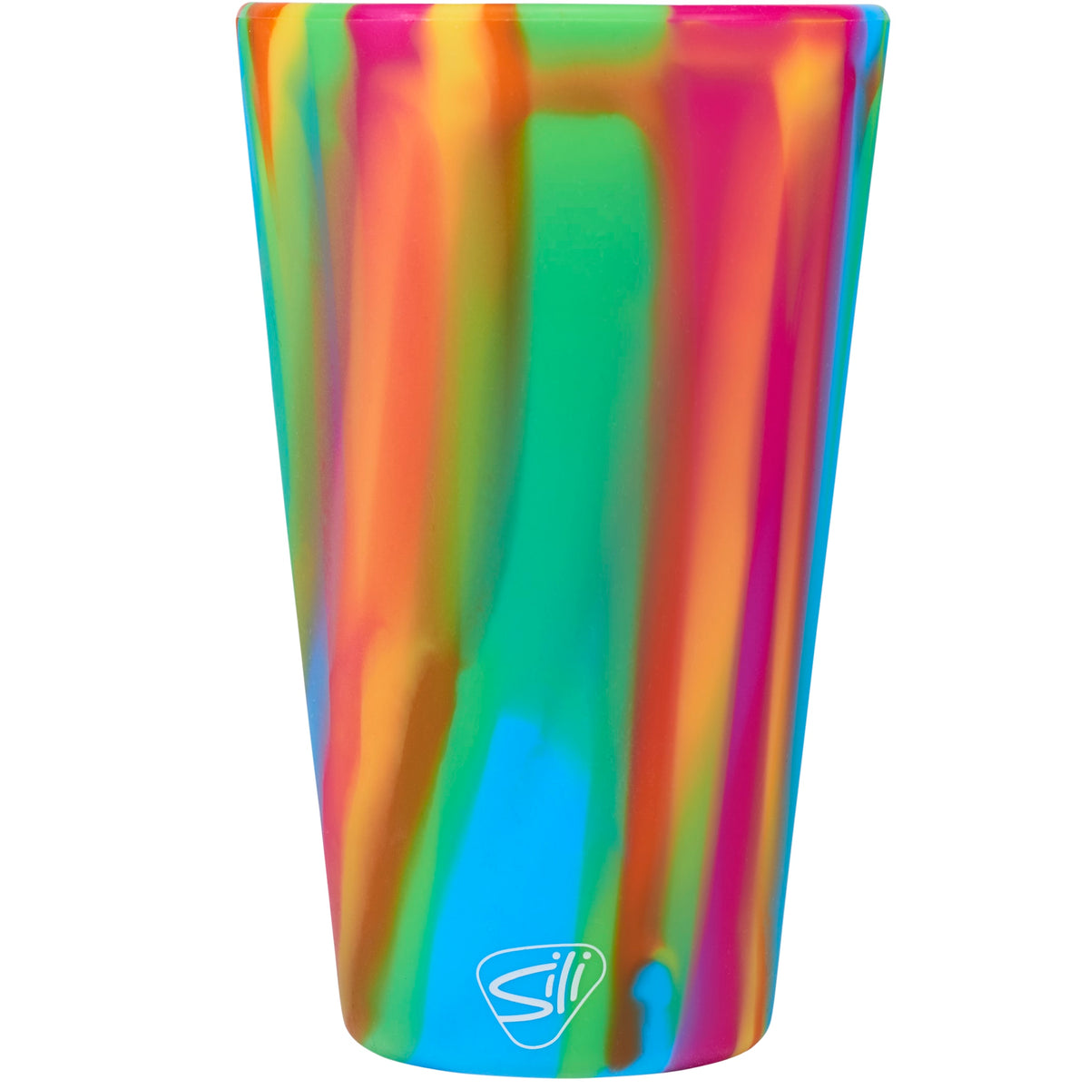 Custom Silipint Original Silicone Pint Glass 16oz - back