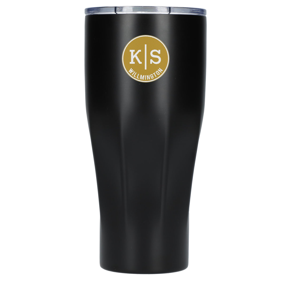 Custom Victor Recycled Vacuum Insulated Tumbler 20oz - decorated 1602-05BK