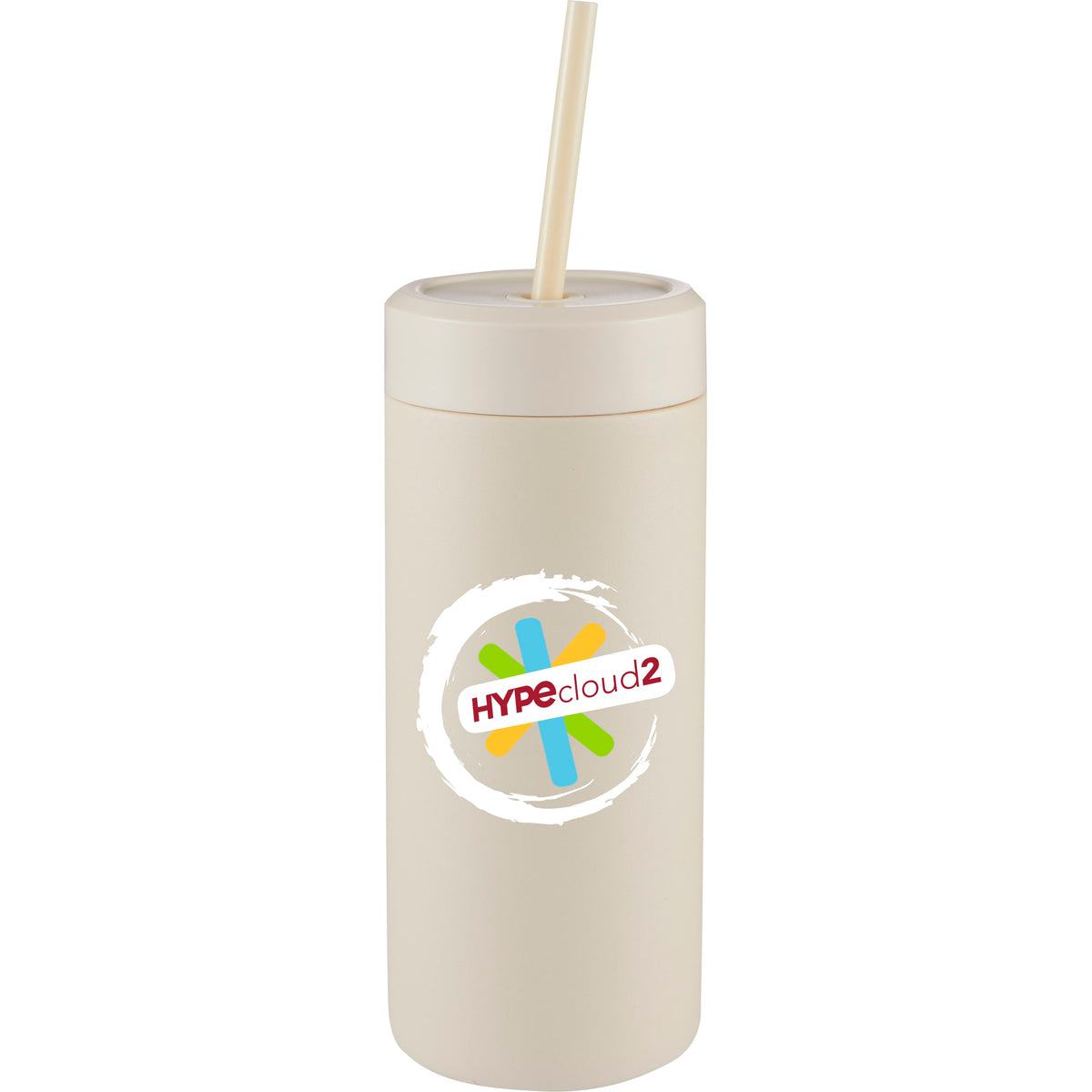 Custom Sol Tonal Straw Tumbler 20oz - decorated 1602-07CR