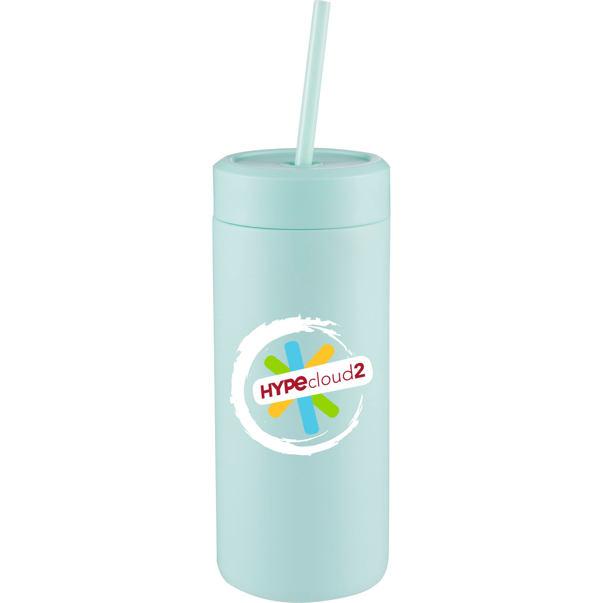 Custom Sol Tonal Straw Tumbler 20oz - decorated 1602-07SGL