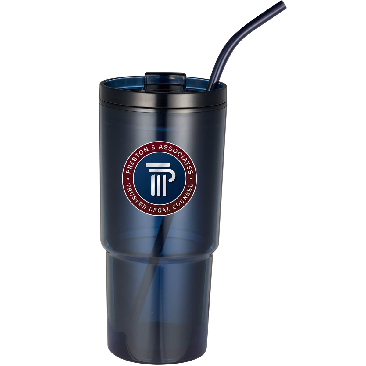 Custom Mia Recycled Acrylic Tumbler 24oz - decorated 1602-25NY