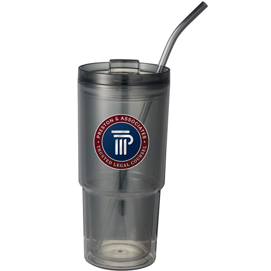 Custom Mia Recycled Acrylic Tumbler 24oz