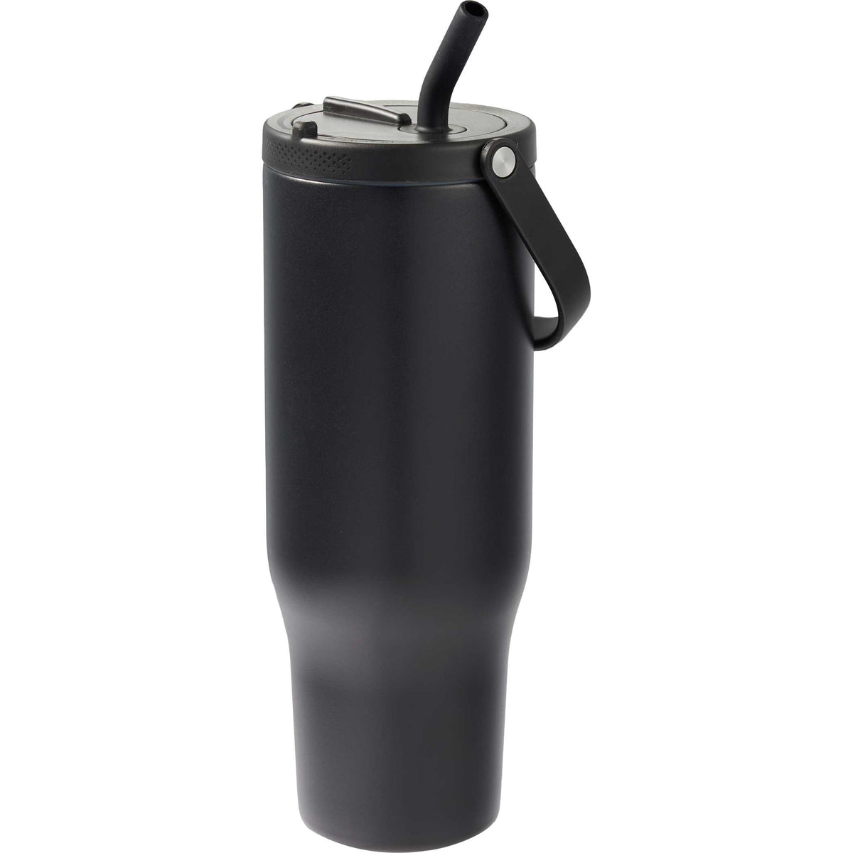 Custom Trinity Recycled Straw Leak proof Tumbler 30oz - angle