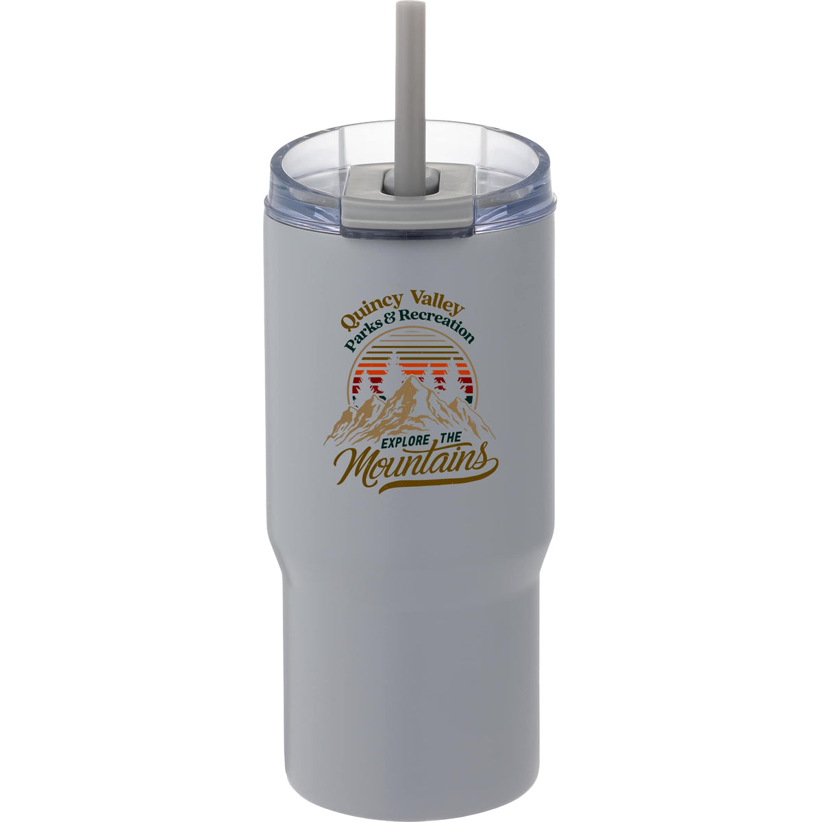 Custom Auxo 24oz Double Wall Vacuum Insulated Tumbler - decorated 1602-35ST