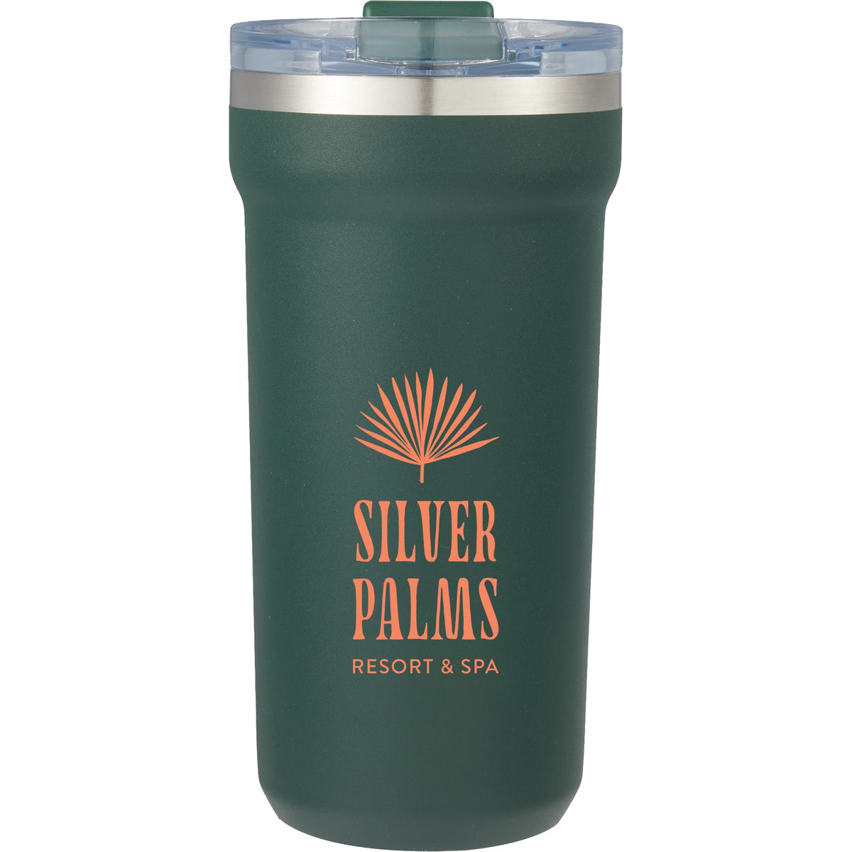 Custom Catone Recycled Vacuum Tumbler w/ Slider Lid 20oz - decorated 1602-37GR