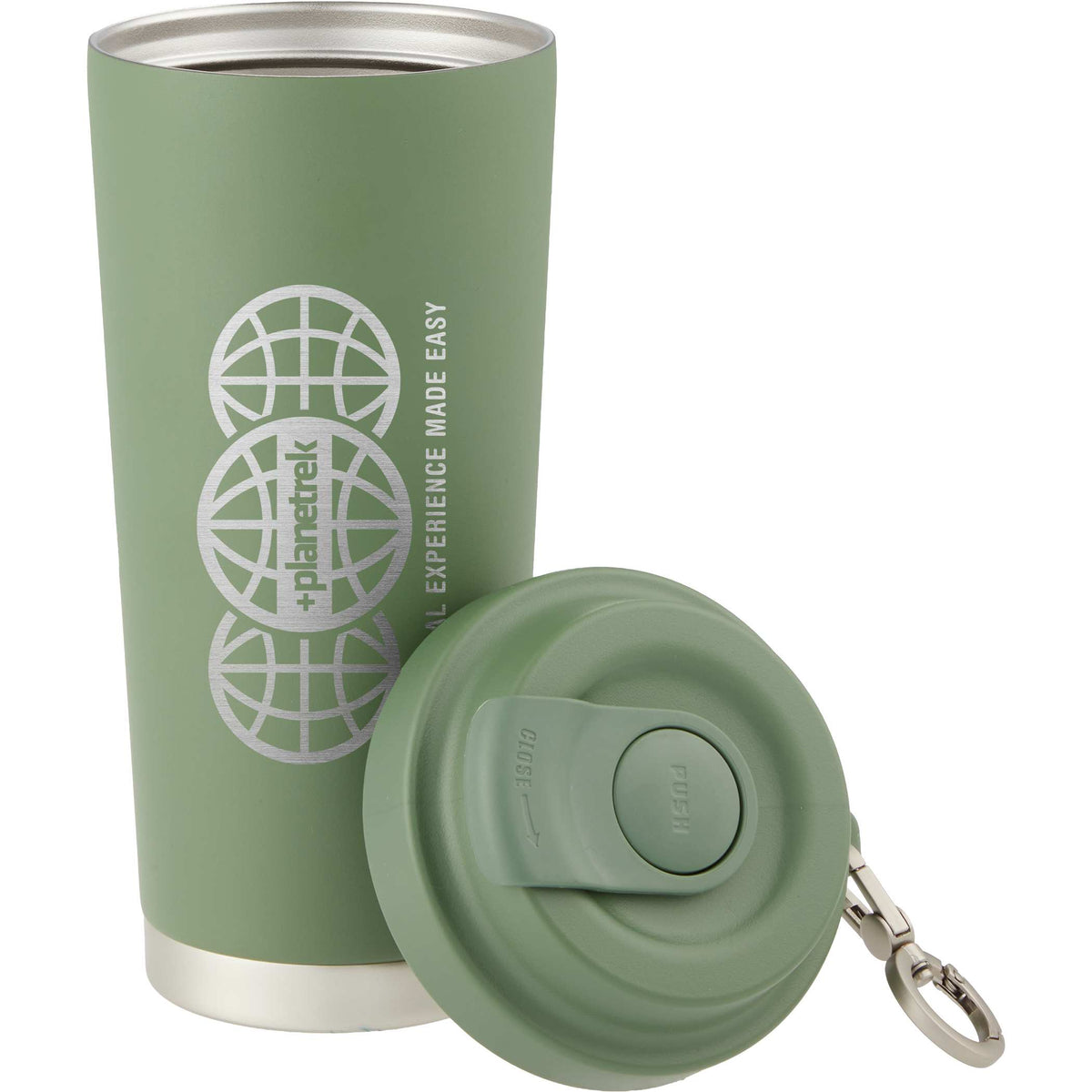 Custom Haley Vacuum Tumbler One Touch Opening Lid 16oz - decorated 1602-38JNPR