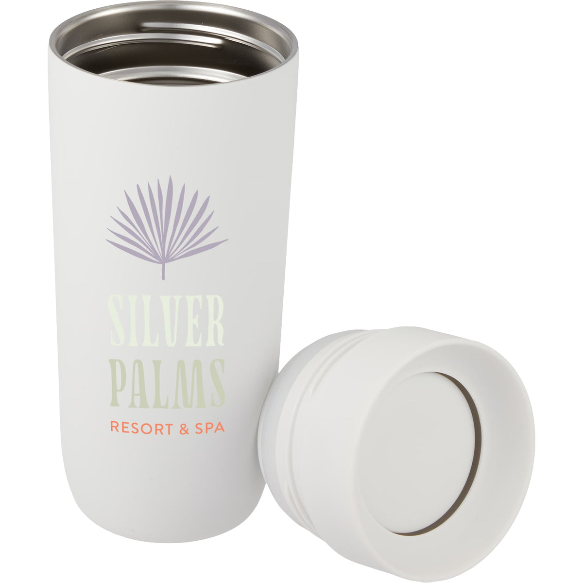 Custom Jared Vacuum Insulated Tumbler w/ 360 Lid 16oz - decorated 1602-40WH