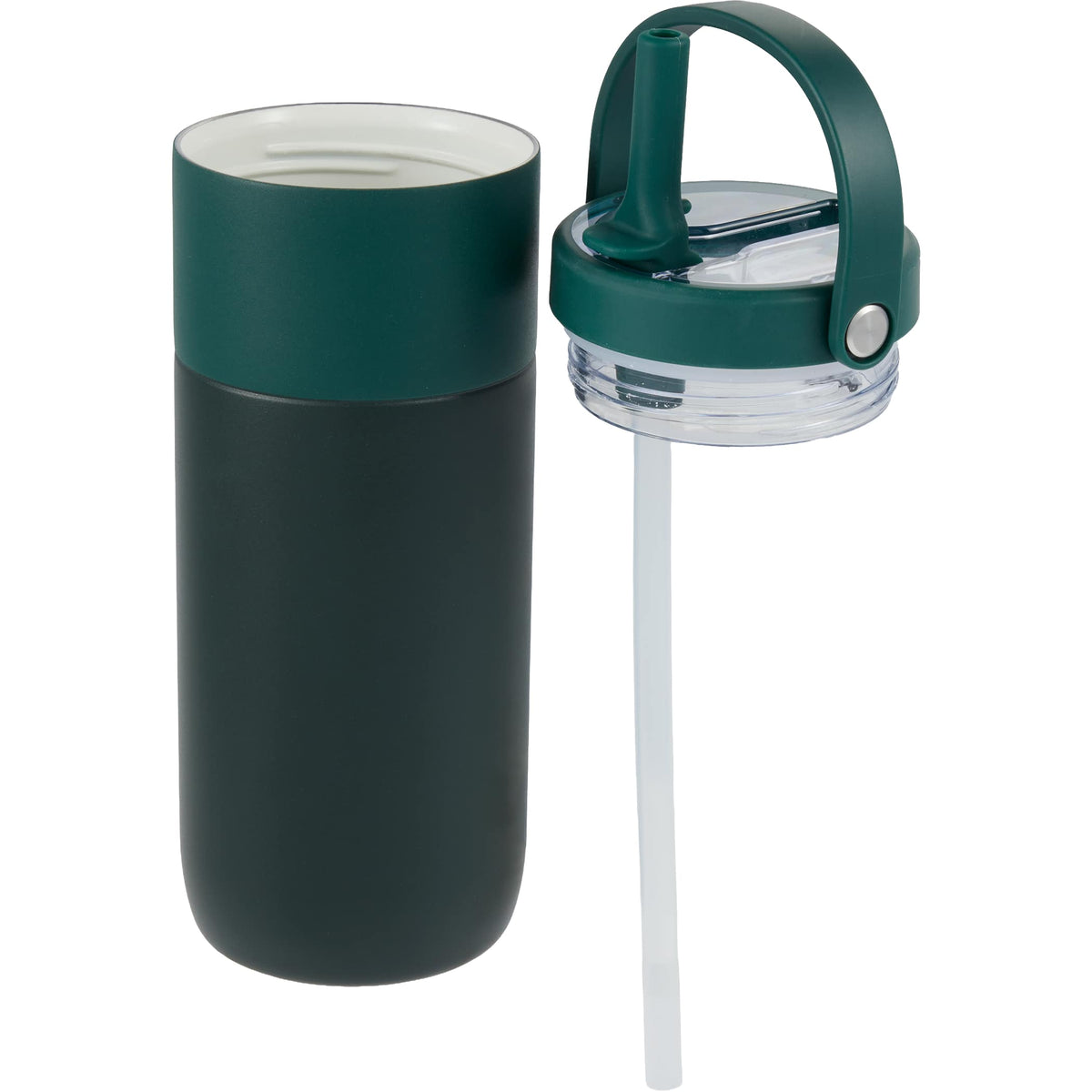 Custom ROOTS Ceramic Lined Travel Tumbler w/ Straw 20oz - blank 1602-46GR
