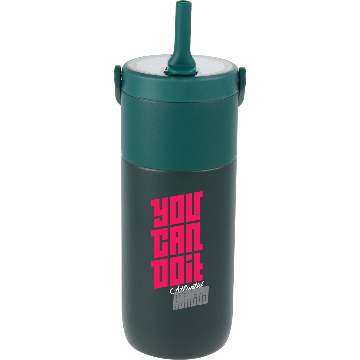Custom ROOTS Ceramic Lined Travel Tumbler w/ Straw 20oz