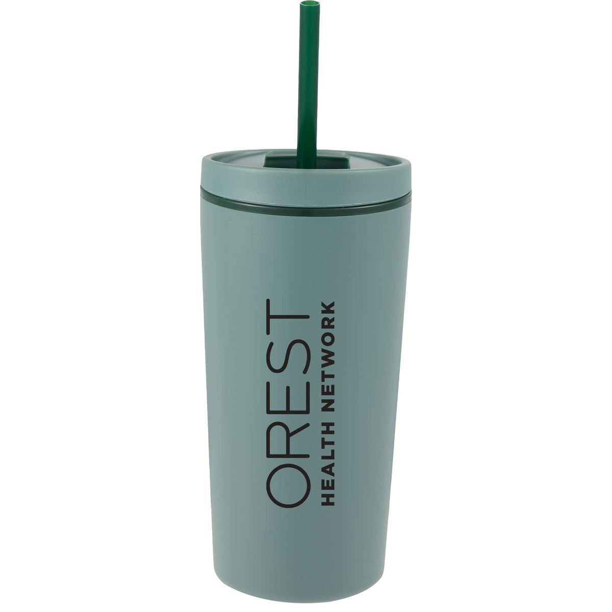 Custom Santino Recycled Tumbler w/ Dual Function Lid 16oz - decorated 1602-48SG