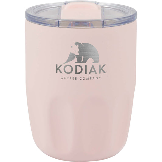 Custom Olla Vacuum Coffee Cup w/ Ceramic Liner & Lid 10oz