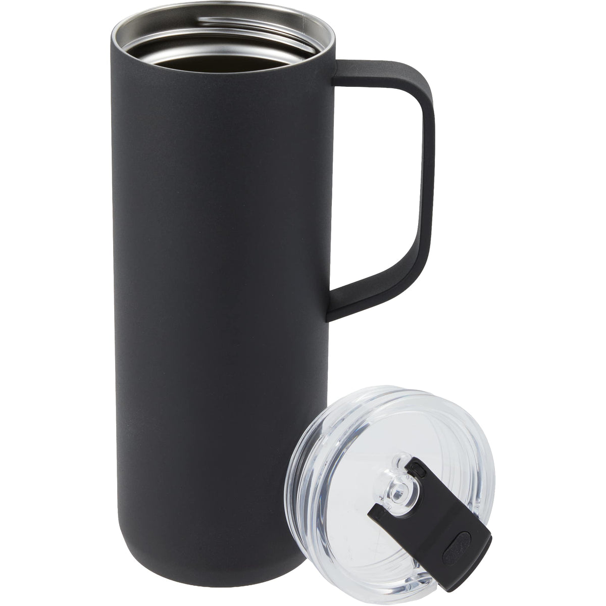Custom Whitney Recycled Tall Tumbler w/ Flip Lid 20oz - blank 1602-53BK