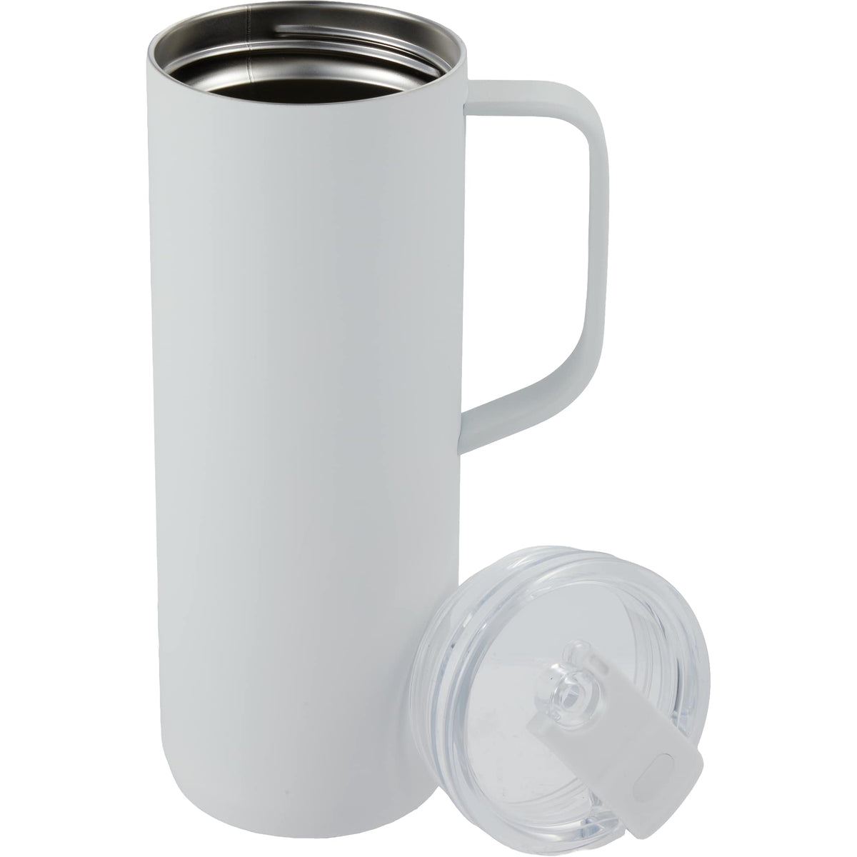 Custom Whitney Recycled Tall Tumbler w/ Flip Lid 20oz - blank 1602-53WH
