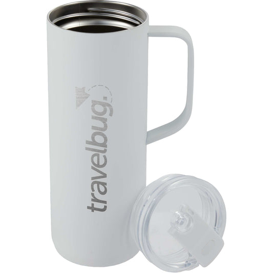 Custom Whitney Recycled Tall Tumbler w/ Flip Lid 20oz