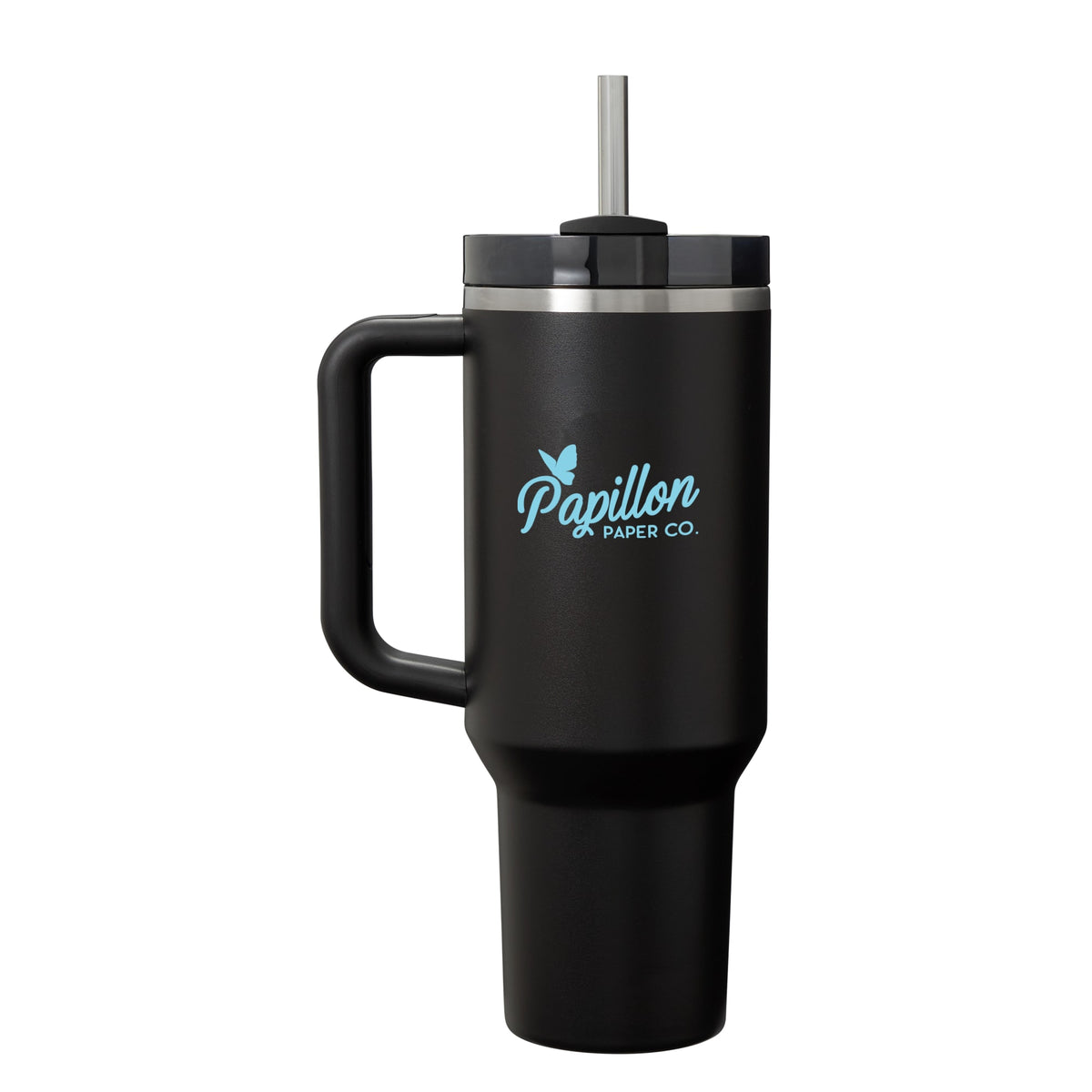 Custom Stanley Quencher H2.O FlowState™ Tumbler 40oz - decorated 1603-01BK
