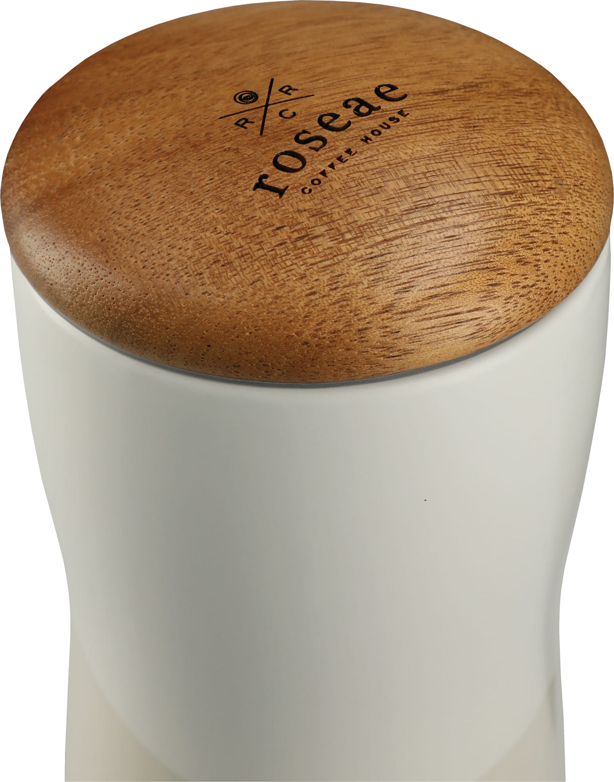 Custom Reno Double Wall Ceramic Tumbler w/Wood Lid 10oz - decorated 1628-24WH