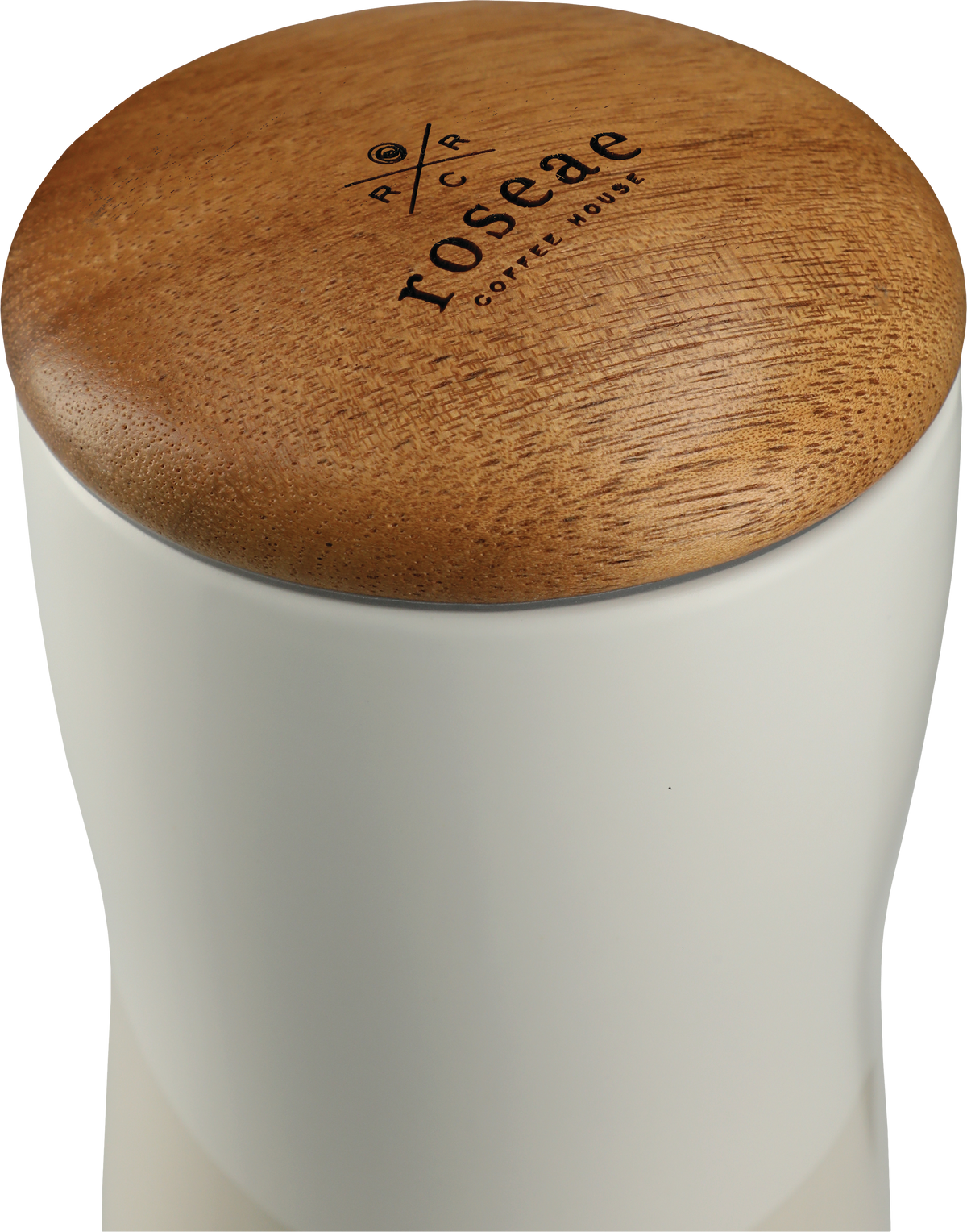 Custom Reno Double Wall Ceramic Tumbler w/Wood Lid 10oz