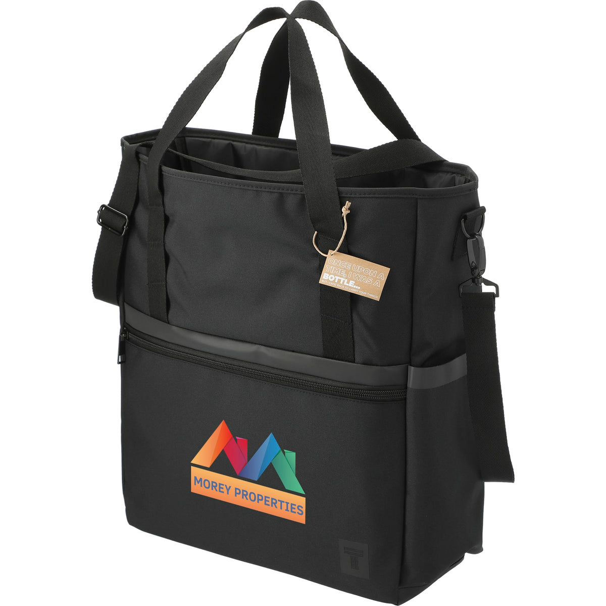Custom Tranzip Recycled Computer Tote