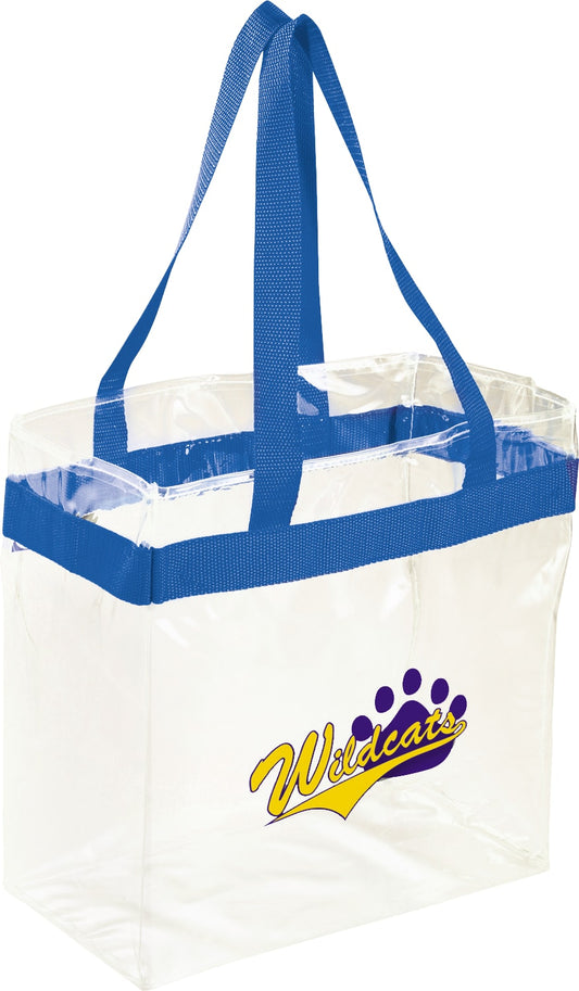 Custom Game Day Clear Stadium Tote