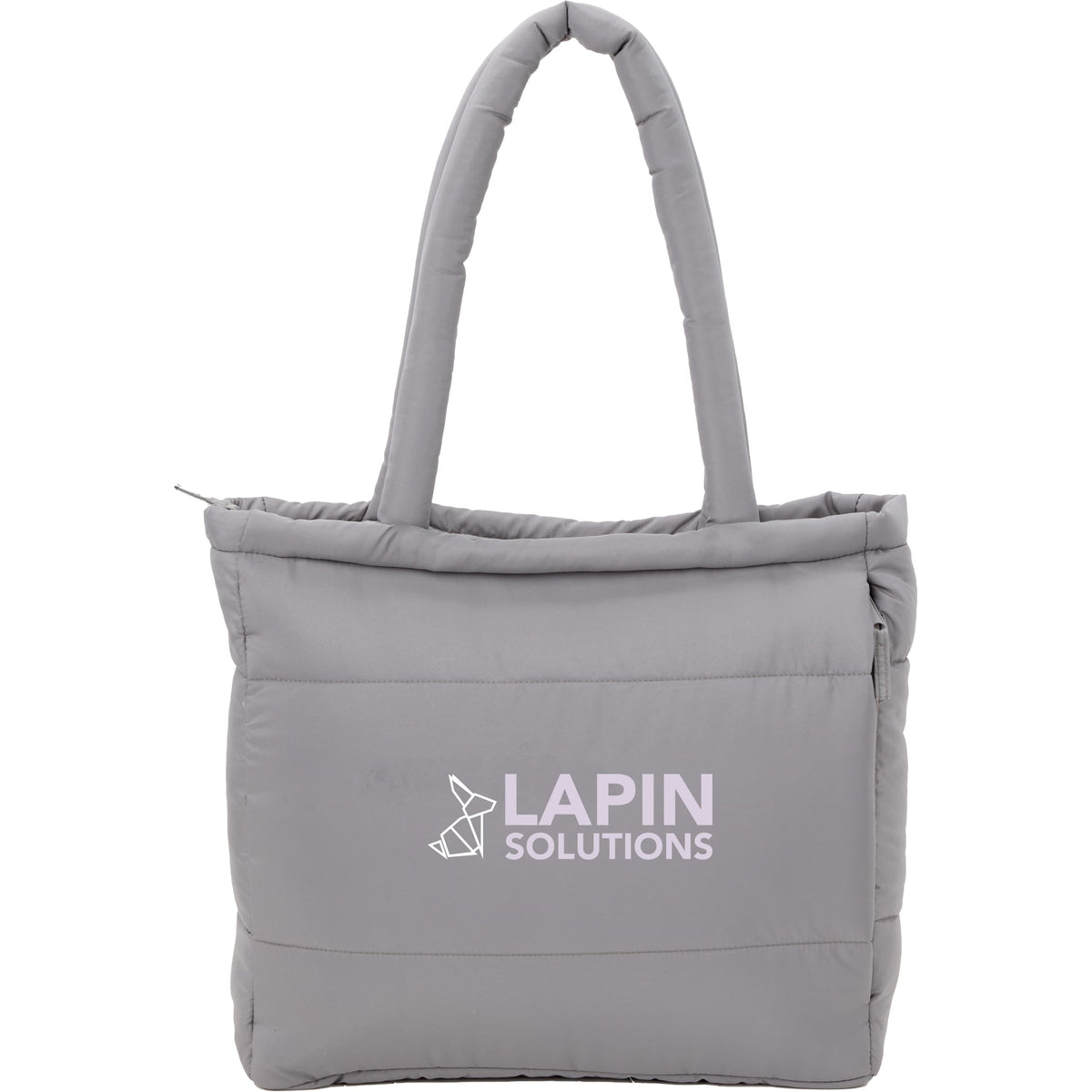Custom Puffer Recycled 15" Laptop Tote - decorated 2301-56GY