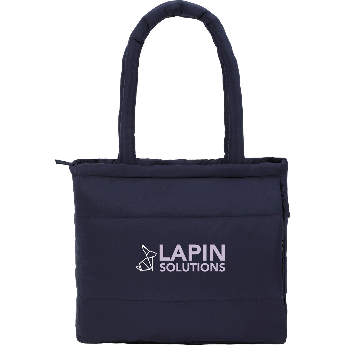 Custom Puffer Recycled 15" Laptop Tote - decorated 2301-56NY
