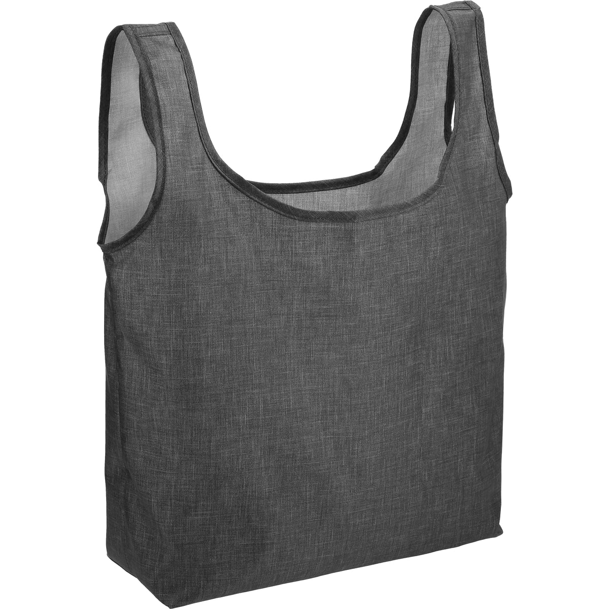 Custom Ash Recycled 3-Pack Shopper Totes - angle