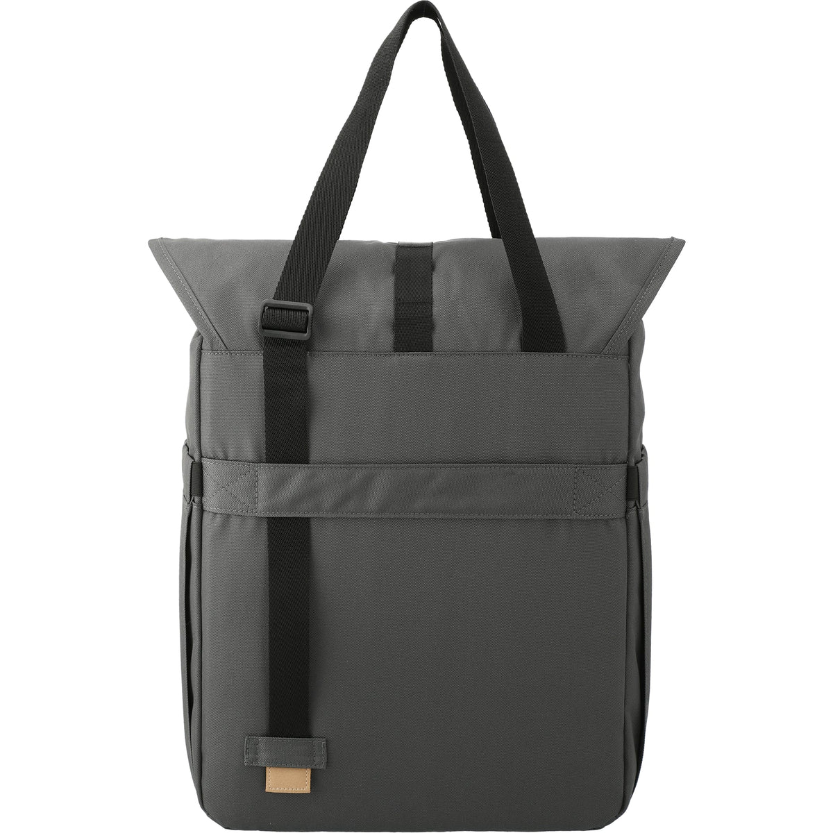 Custom Aft Recycled Computer Tote - back