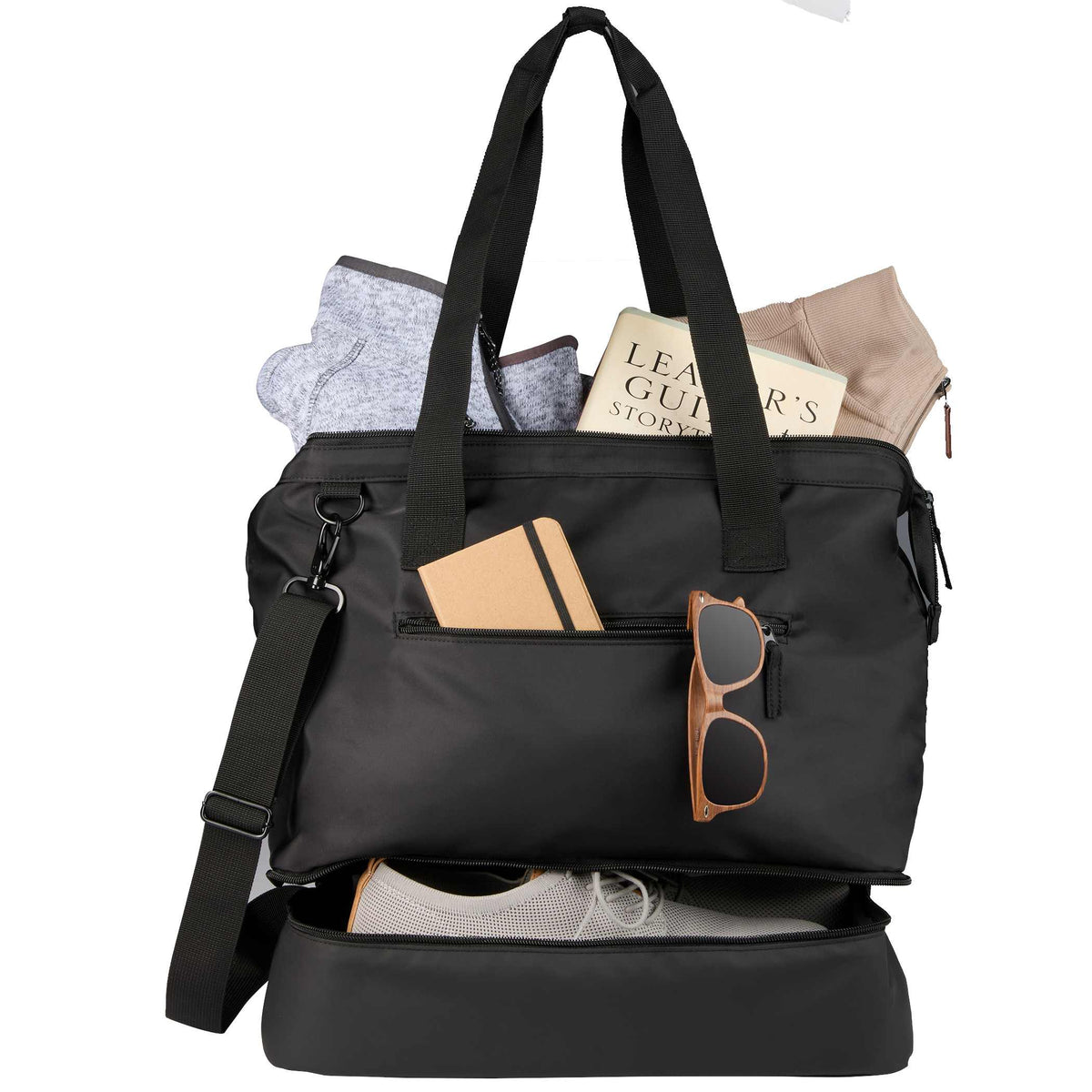 Custom Daybreak Recycled Weekender Tote - blank 3750-87BK