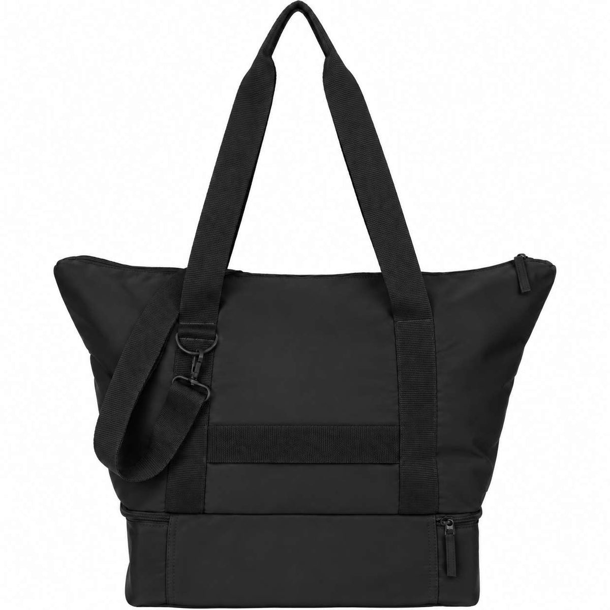 Custom Daybreak Recycled Travel Tote - back