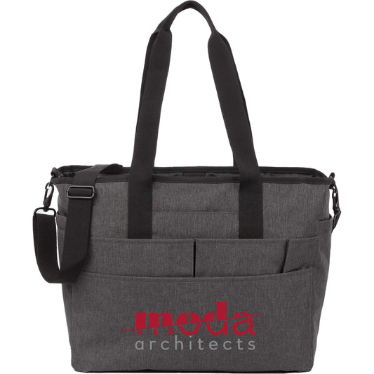 Custom Multi-Pocket Laptop Tote