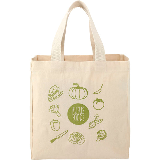 Custom Essential 8oz Cotton Grocery Tote