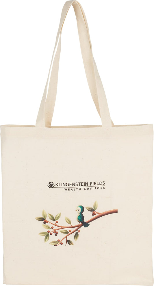 Custom 100% 4oz Cotton Canvas Convention Tote