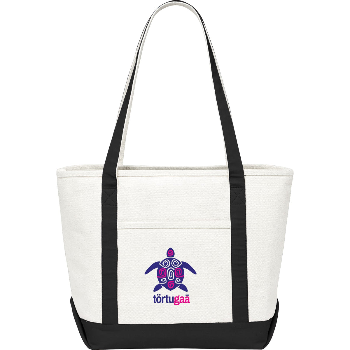 Custom Baltic 18oz Cotton Canvas Tote - decorated 7900-30BK
