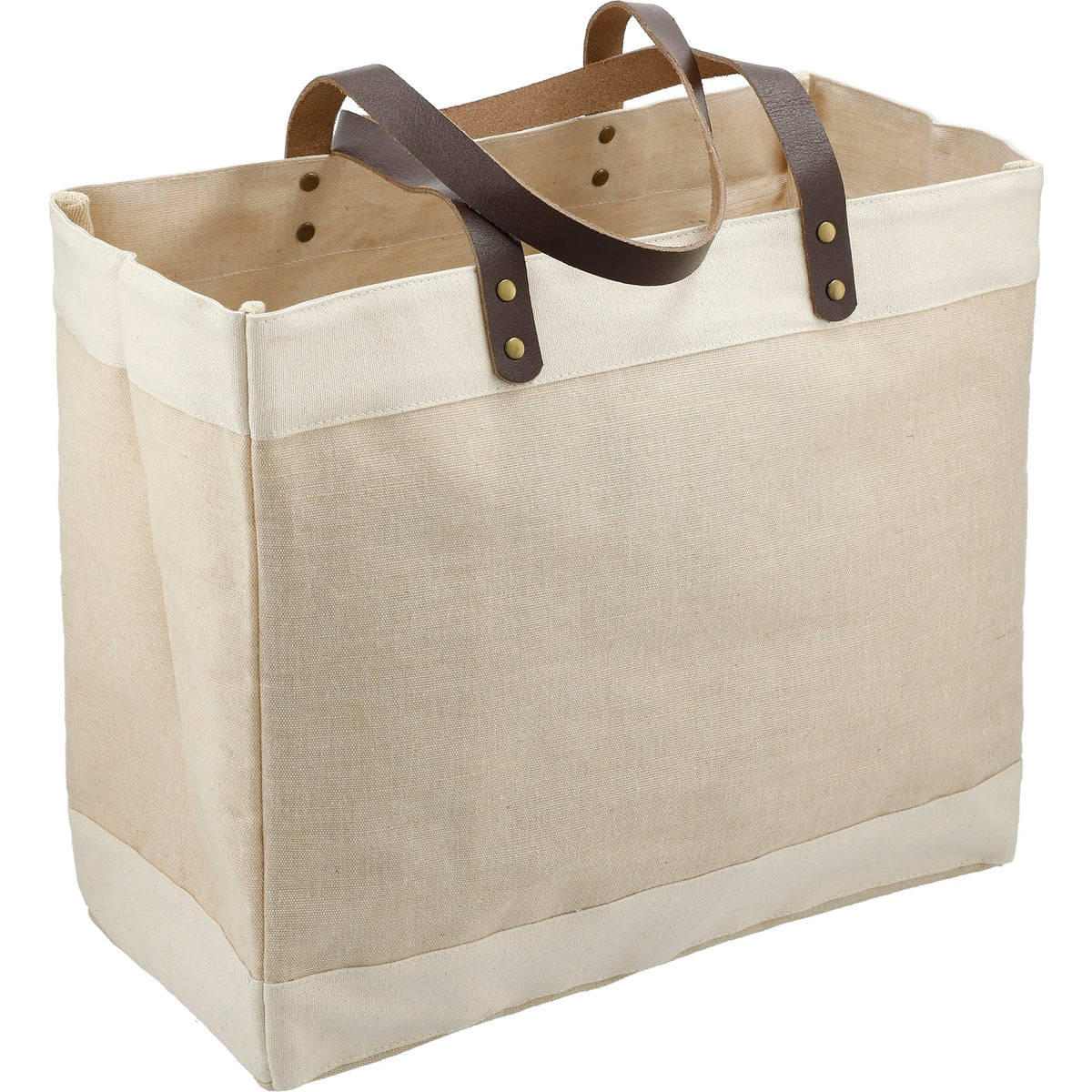 Custom Westover Premium Market Tote - angle