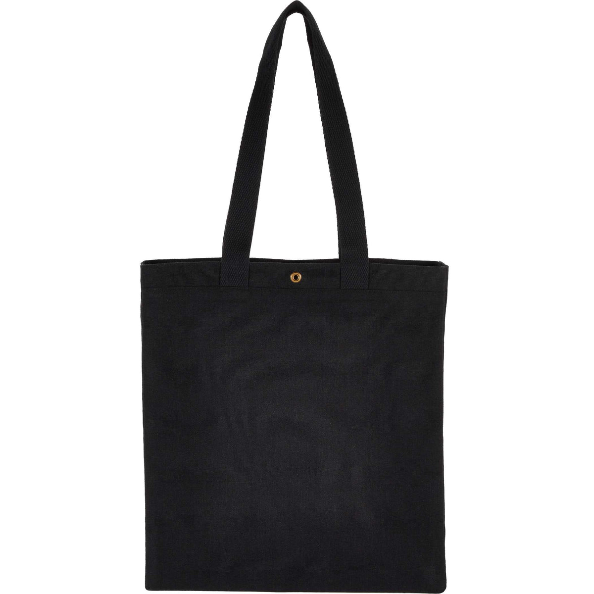 Custom Repose 10oz Recycled Cotton Box Tote w/Snap - back