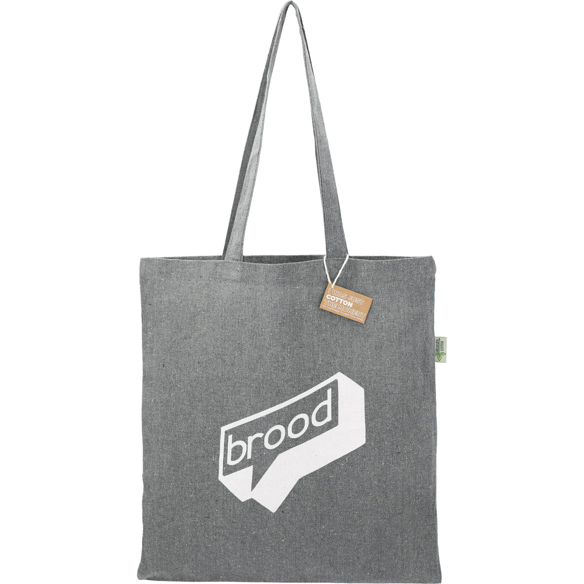 Custom Recycled Cotton Convention Tote - decorated 7901-06MT