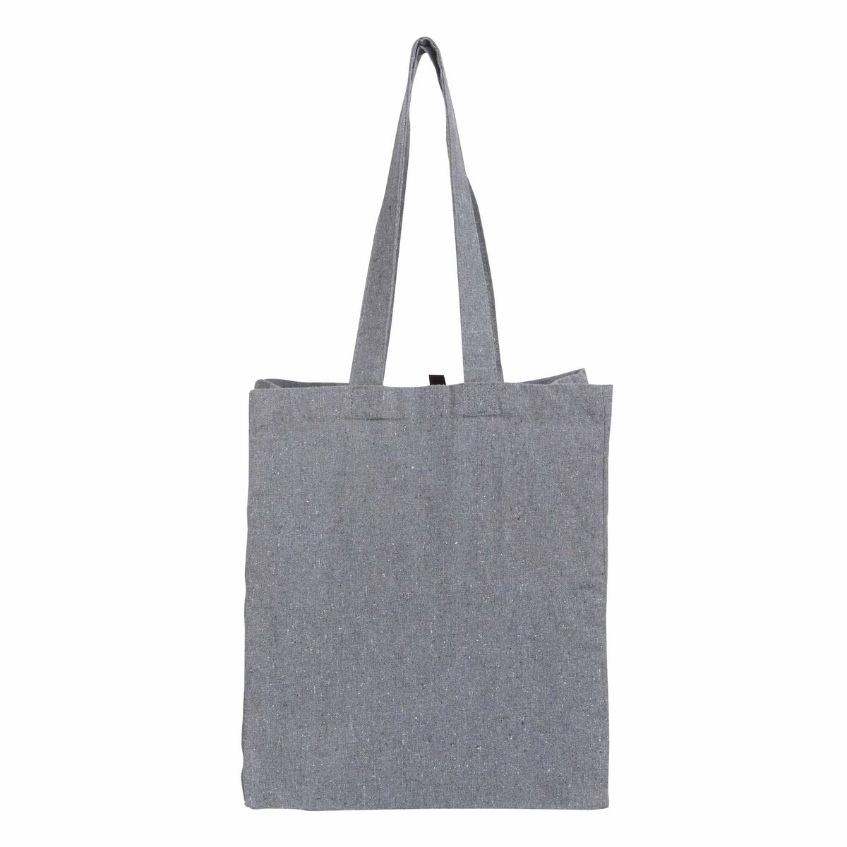 Custom Recycled Cotton Grocery Tote - back