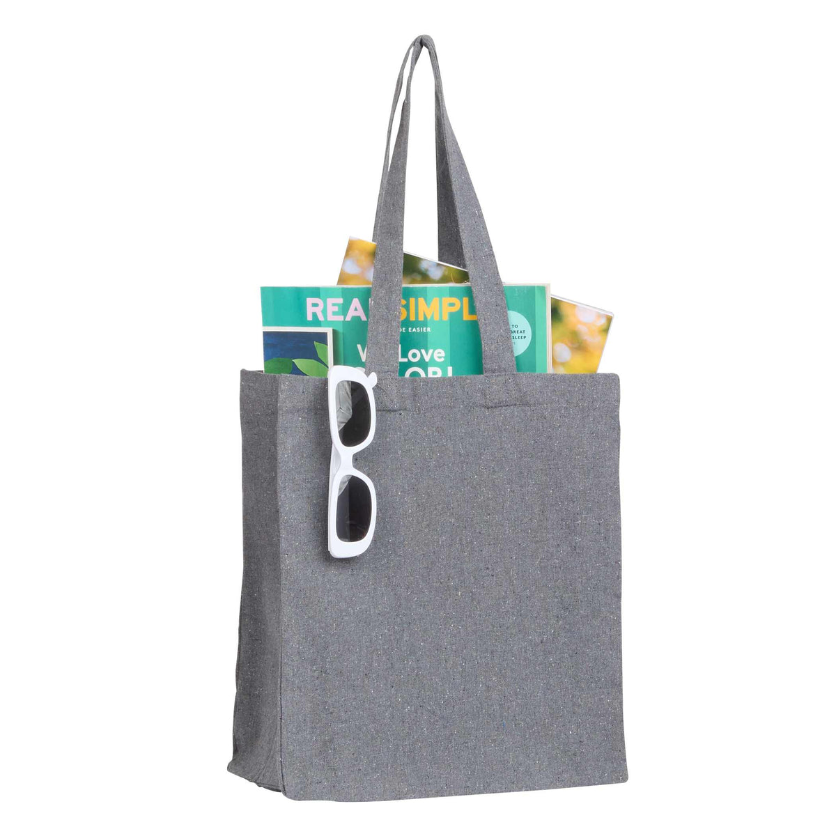 Custom Recycled Cotton Grocery Tote - blank 7901-07MT