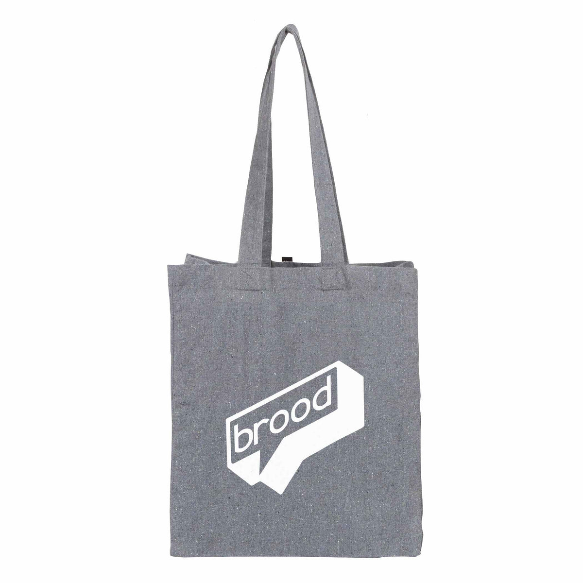 Custom Recycled Cotton Grocery Tote - decorated 7901-07MT